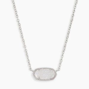 Kendra Scott Elisa Silver Pendant Necklace